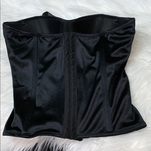 Spirit Halloween costume black bustiers SZ L - Picture 2 of 6